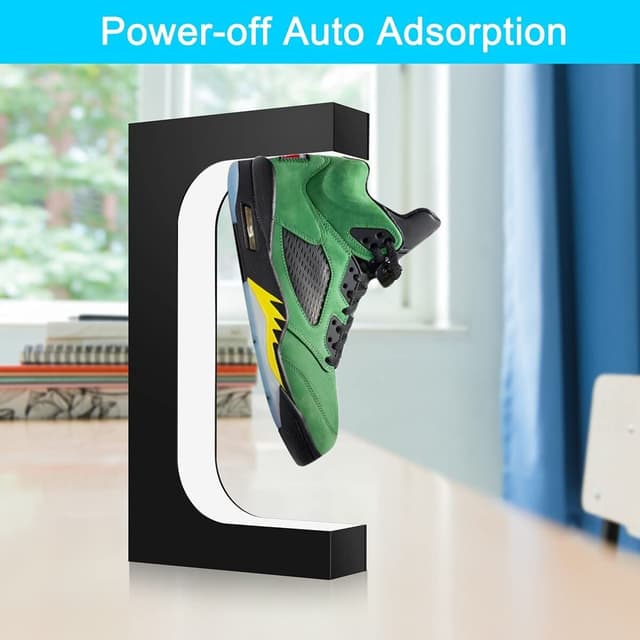ستاند الأحذية المغناطيسي الطائر Levitating Shoe Display Floating Sneaker Stand