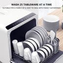Cool Baby COOLBABY XWJ01 Portable Countertop Dishwasher Mini Automatic Small Household Dish Washer High Temperature Washing & Drying Cleaner