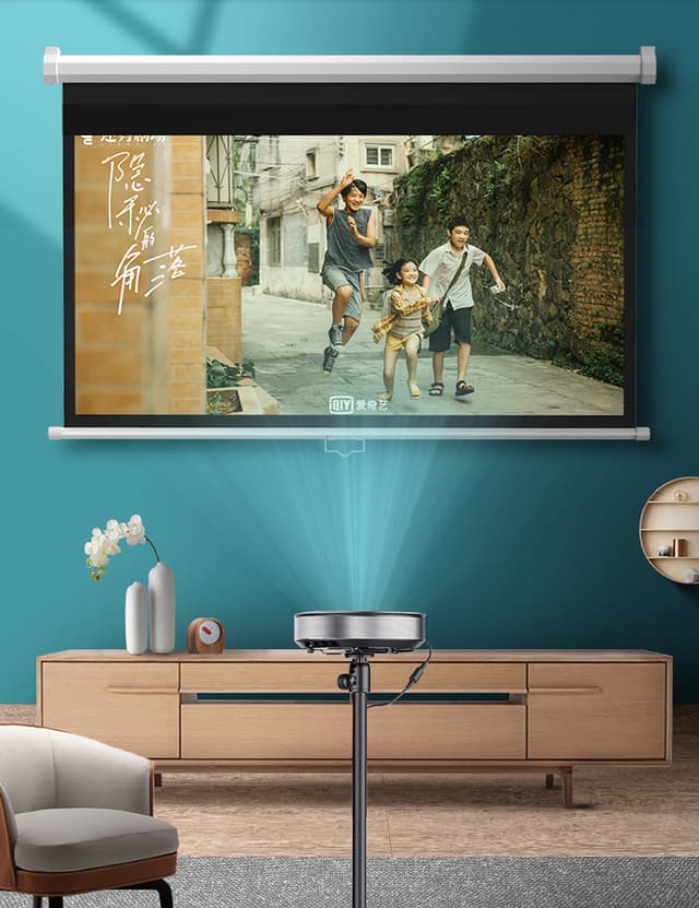 شاشة عرض بروجكتر 72 بوصة CRONY Anti-Light Projection Screen Projector