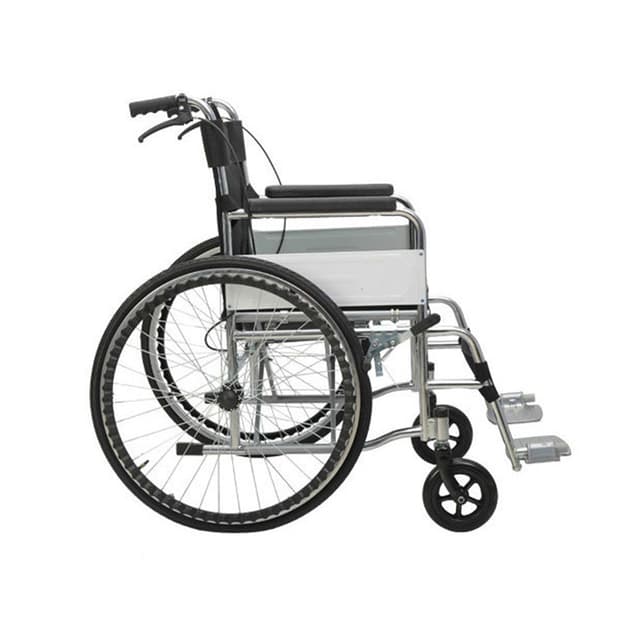 CRONY XT-T-007 Hand-pushed wheelchair With toilet Convenient four-brake wheelchair, multifunctional folding wheelchair
