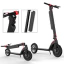 CRONY X8 Electric Kick Scooter, Replaceable dual battery capacity, Foldable10 inch