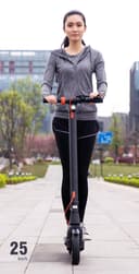 CRONY X8 Electric Kick Scooter, Replaceable dual battery capacity, Foldable10 inch