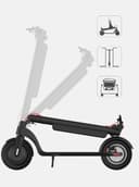 CRONY X8 Electric Kick Scooter, Replaceable dual battery capacity, Foldable10 inch