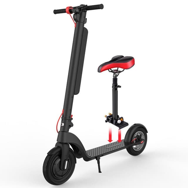 CRONY X8 Electric Kick Scooter, Replaceable dual battery capacity, Foldable10 inch