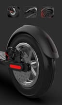 CRONY X8 Electric Kick Scooter, Replaceable dual battery capacity, Foldable10 inch