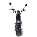 CRONY BIG HARLEY+LI-ion battery+BT+double seat(Black Spid) X3 Electric motorcycle | Black Spiderman