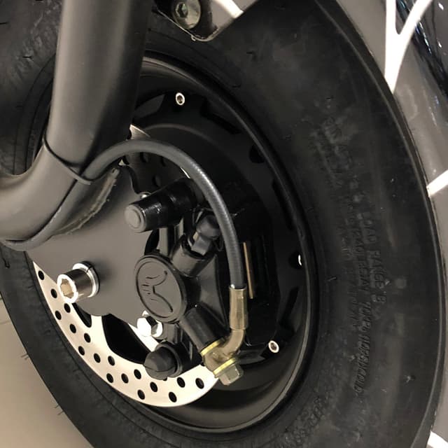 CRONY BIG HARLEY+LI-ion battery+BT+double seat(Black Spid) X3 Electric motorcycle | Black Spiderman