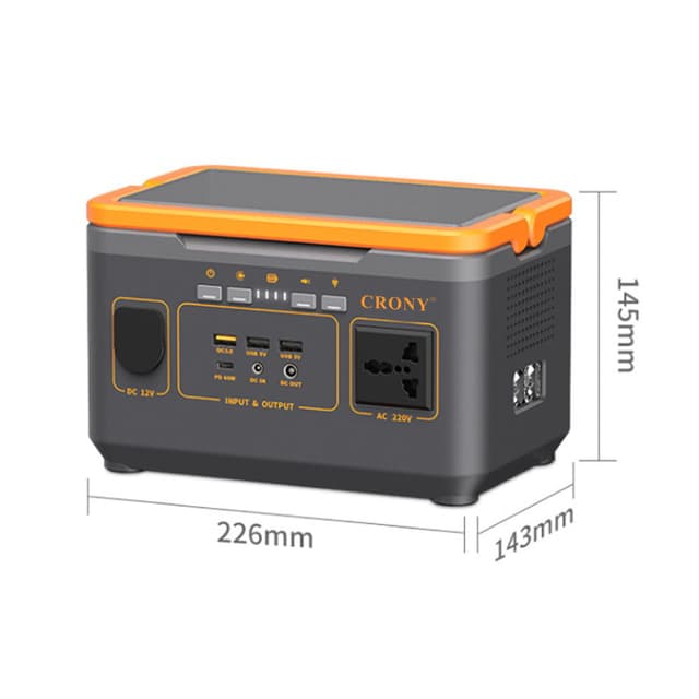 بطارية متنقلة للرحلات 324 للرحلات كرونيWH ( 90000 ميلي أمبير ) CRONY Portable Power Station