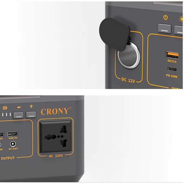 بطارية متنقلة للرحلات 324 للرحلات كرونيWH ( 90000 ميلي أمبير ) CRONY Portable Power Station
