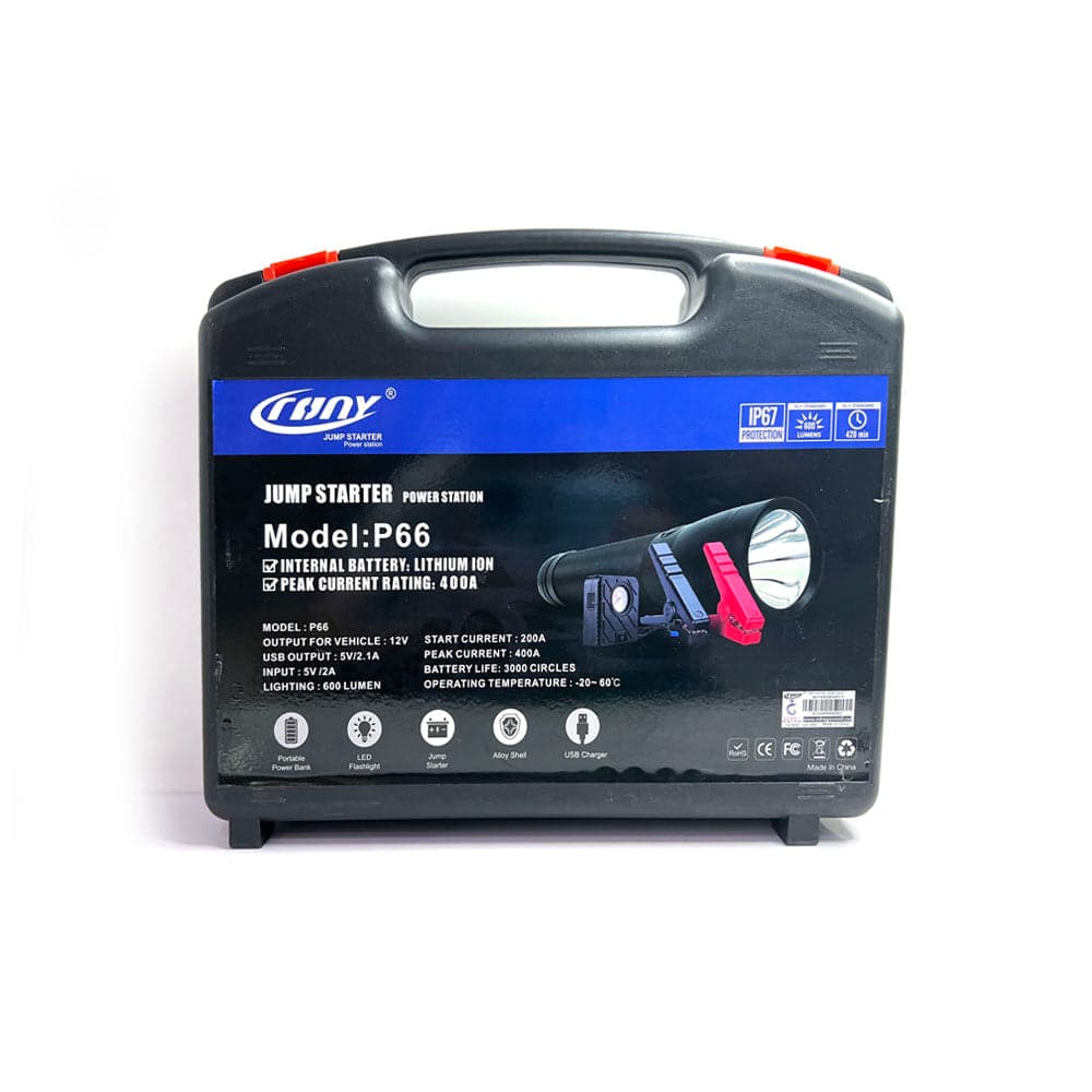 CRONY P66 Circle+Air Jumper Starter for 12V All Car With Pump Power Bank
