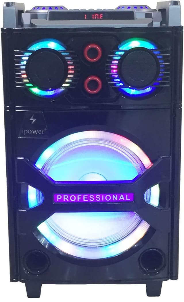 مكبر صوت بلوتوث يعمل على البطارية كروني Crony Ipower outdoor Floorstanding Speaker SN-2468FM-BT