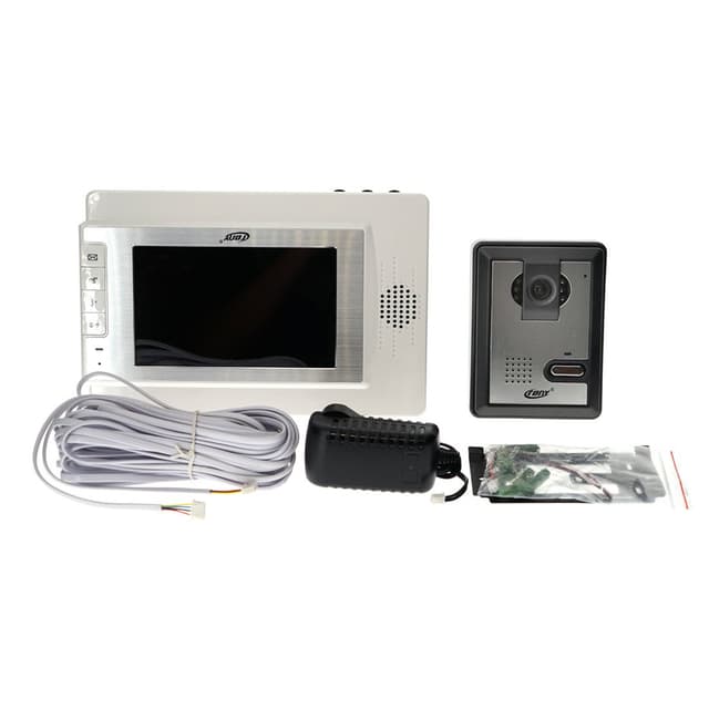 CRONY 1T1-AMV68+BVMK Door Phone Smart Video Doorbell Intercom Doorbell 7 inch TFT LCD Wifi Doorbell Camera Wireless Calling Bell -BVMK