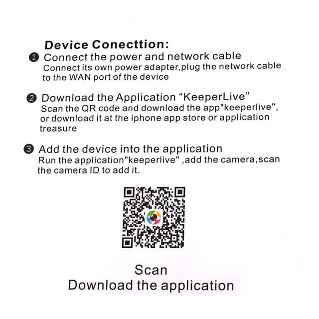 كاميرا مراقبة لاسلكية ( كاميرا واي فاي ) Crony - K5-IP HD Camera Automove Remote Control APP Wireless Monitor Camera