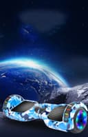 CRONY speed car D1+BT+Light+Cartoon 6.5 inch 2 wheel smart balance hover board BLE connected 350W LED lights self balancing electric scooter