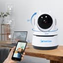 كاميرا المراقبة المنزلية الذكية 1080px أبيض WiFi Home Smart Camera - CRONY