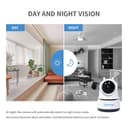 كاميرا المراقبة المنزلية الذكية 1080px أبيض WiFi Home Smart Camera - CRONY