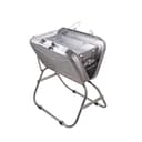CRONY 8828 Portable grill Folding Stainless Steel Commercial Portable Outdoor Camping Charcoal Bbq Grill
