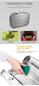 CRONY 8828 Portable grill Folding Stainless Steel Commercial Portable Outdoor Camping Charcoal Bbq Grill