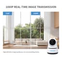 كاميرا المراقبة المنزلية الذكية 1080px أبيض WiFi Home Smart Camera - CRONY