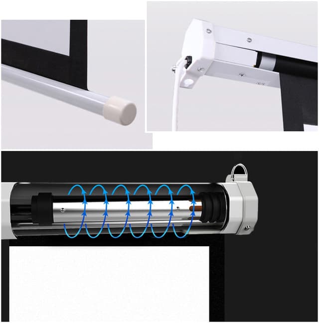 شاشة بروجكتر 72 بوصة كروني CRONY Anti-Light Projection Screen Projector