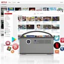 Crony V7pro HD 1080P 3D Projector with BT speaker Pro Smart DLP Projector 4k