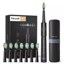 Fairywill E11 Sonic Electric Toothbrush with 8 Bursh Heads Travel Case