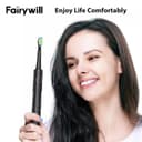 Fairywill E11 Sonic Electric Toothbrush with 8 Bursh Heads Travel Case