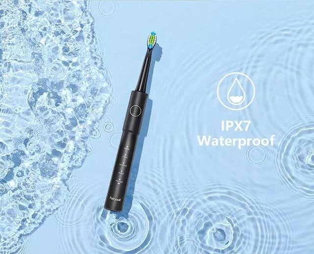 Fairywill E11 Sonic Electric Toothbrush with 8 Bursh Heads Travel Case