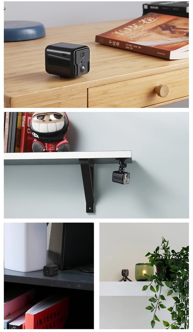 T9G2 Smart Mini 4G Nano SIM card IP Security Camera 1080P