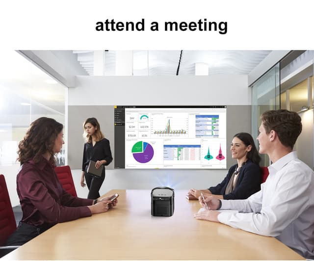 CRONY K5 upright Projector with BT speaker 3D Smart DLP Projector 800 ANSI Lumens 1080P Portable Outdoor DLP 4k Projector