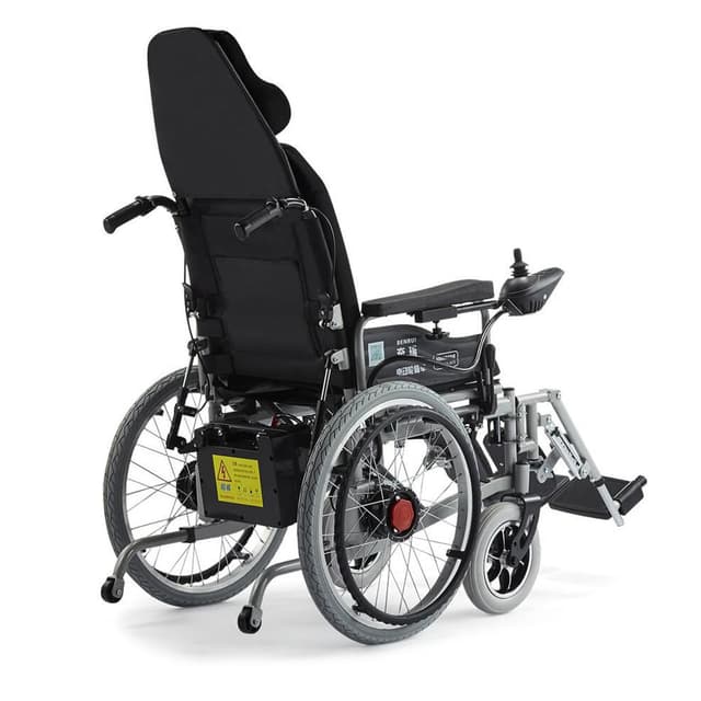 كرسي متحرك كهربائي لذوي الإحتياجات الخاصة 500 واط CRONY Electric wheelchair Automatic Manual