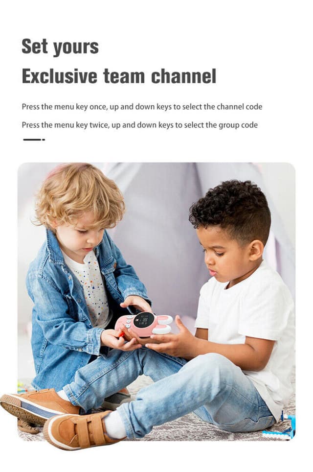 جهاز لاسلكي للاطفال ( 2 قطعة ) Crony - Rabbit Kids  walkie-talkie  for Kids