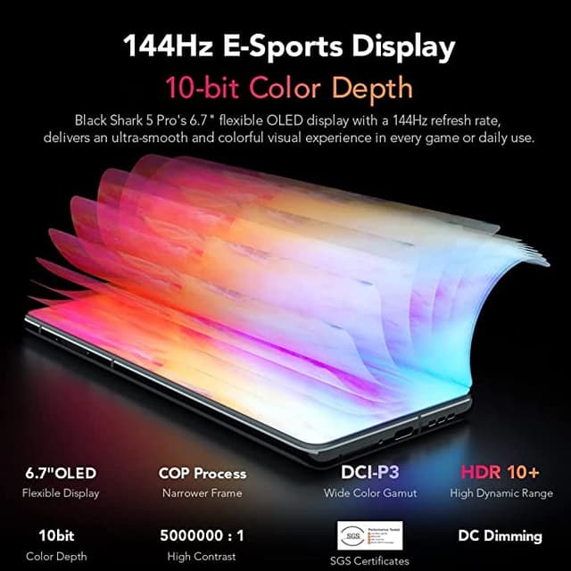 Black Shark 5 Pro 5G Gaming Phone Ram 16GB _Rom 256GB