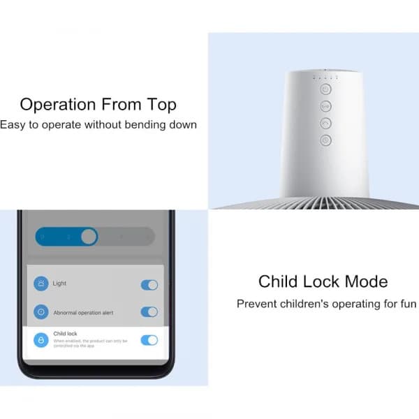 مروحة ذكية من شاومي Xiaomi Smart Standing Floor Fan 2 Lite بقوة 38 واط