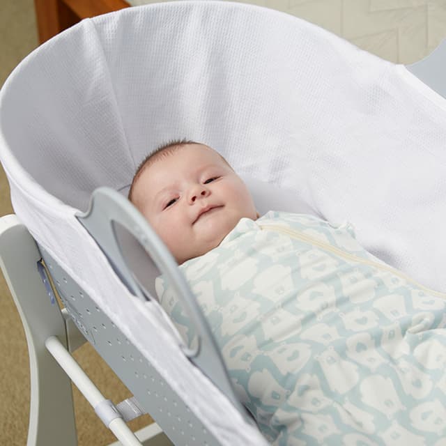Tommee Tippee - Sleepee Basket & Stand - Grey