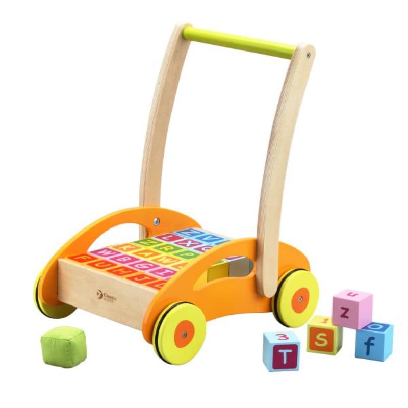 Classic World - Baby Walker with Blocks