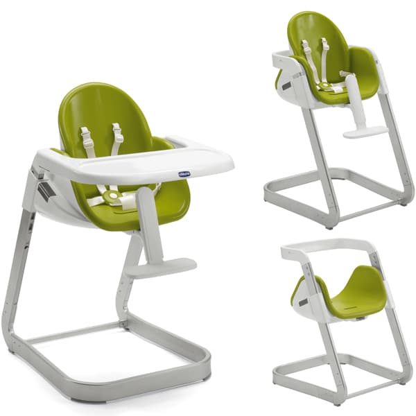 كرسي طعام اطفال لون أخضر شيكو Chicco I Sit High Chair