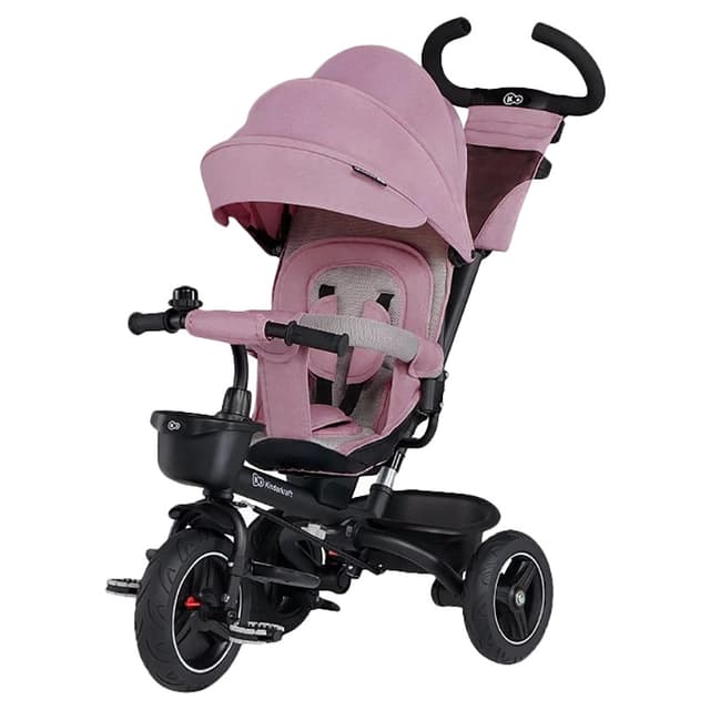 عربة ثلاثية العجلات للأطفال لون زهر كيندر كرافت Spinstep Tricycle Kinderkraft