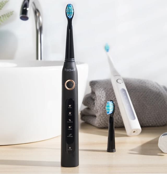 فرشاة الأسنان الذكية (حزمة مزدوجة) فيري ويل FairyWill D7 Double Pack Electric Toothbrushes