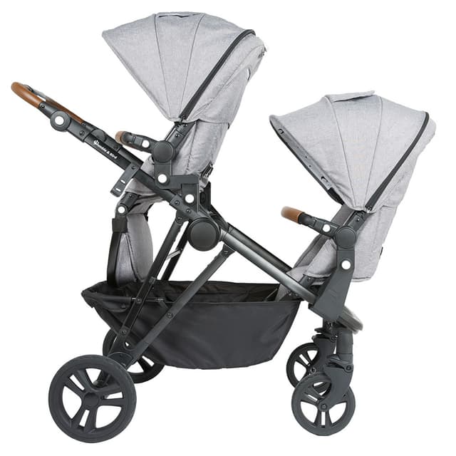 Bumble &amp; Bird Bumble & Bird - Dove Double Stroller - Grey