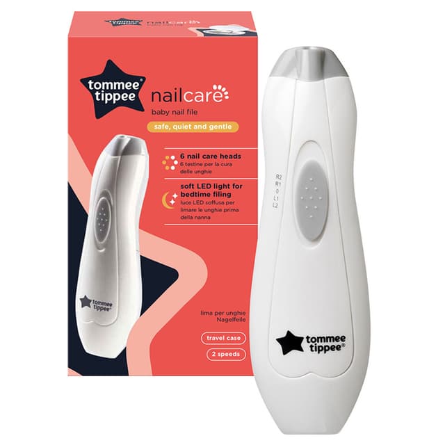 مقص اظافر للاطفال الكترونية تومي تيبي Tommee Tippee Electric Baby & Toddler Nail File Trimmer