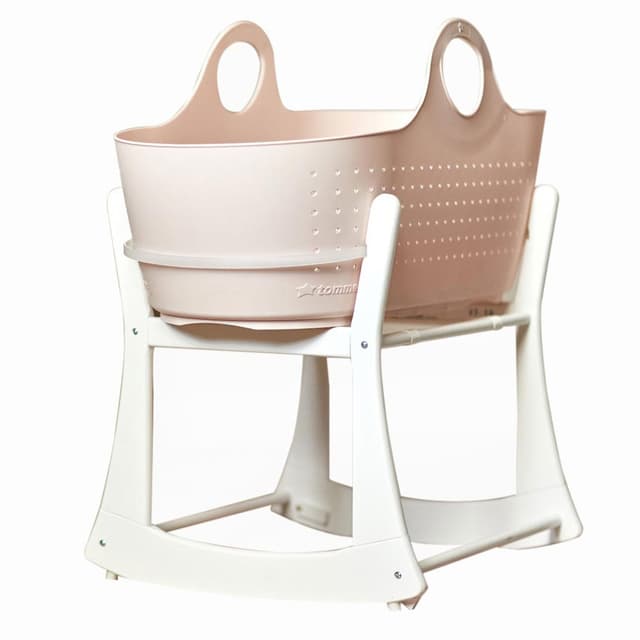 سرير نوم هزاز للأطفال وردي Sleepee Basket & Stand - Tommee Tippee