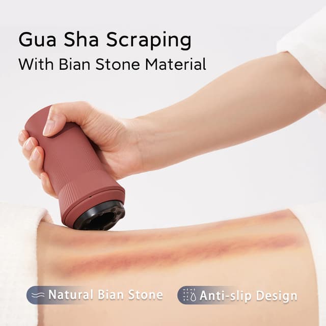 جهاز الحجامة الذكي والتدليك الكهربائي (الجواشا) Zdeer Intelligent Cupping Scraping Massager