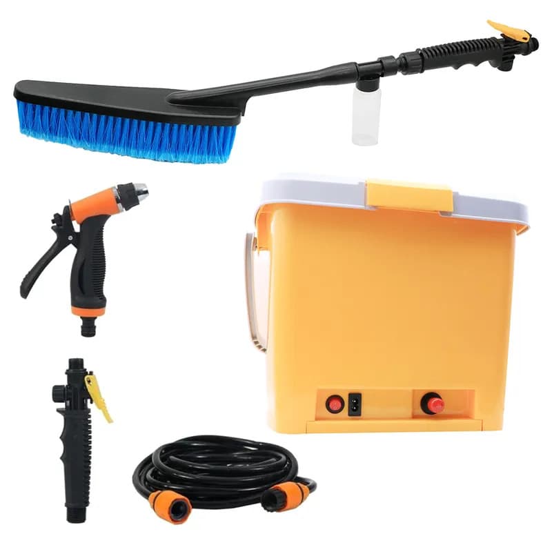 Toby's DC-12V Portable High Pressure Washer Kit