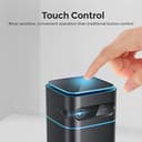 بروجكتر صغير محمول بالبطارية مناسب للمعلمين Wownect Mini DLP Support 1080P Portable Projector سعة 7000 مللي أمبير