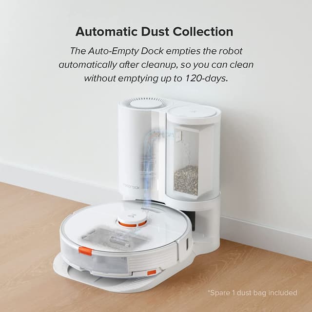 Roborock Vacuum S7+ Plus Vacuum robot and Sonic Mop with Self-Empty Dock