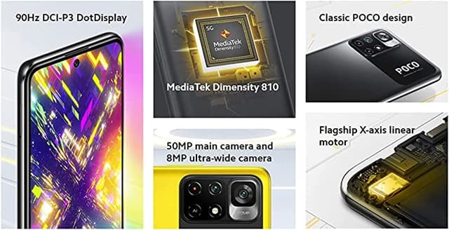 Xiaomi Poco M4 pro 5G Smartphone Dual-Sim Ram 6GB _Rom 128GB