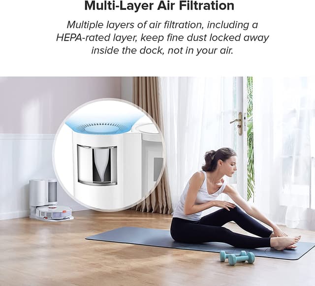 Roborock Vacuum S7+ Plus Vacuum robot and Sonic Mop with Self-Empty Dock