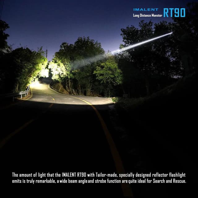 Imalent RT90 Flashlight 4800 lumens