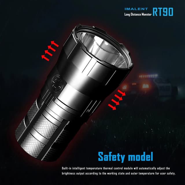 Imalent RT90 Flashlight 4800 lumens